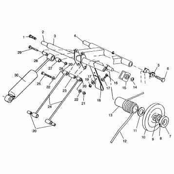 REAR TORQUE ARM TRAIL TOURING 0962262, and EUROPEAN TRAIL TOURING E962262 (4931763176C008)