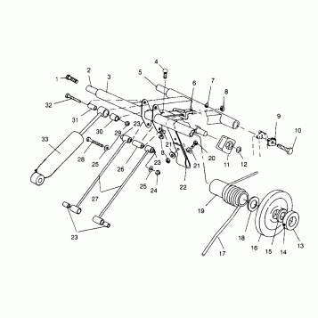 REAR TORQUE ARM XLT RMK 0960956, XLT SKS 0960556 and EUROPEAN XLT SKS E9605 (4931813181C002)