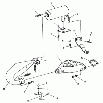 EXHAUST SYSTEM XLT RMK 0960956, XLT SKS 0960556 and EUROPEAN XLT SKS E96055 (4931813181C006)