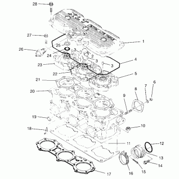 CYLINDER XLT RMK 0960956, XLT SKS 0960556 and EUROPEAN XLT SKS E960556 (4931813181C009)