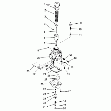 CARBURETOR XLT RMK 0960956, XLT SKS 0960556 and EUROPEAN XLT SKS E960556 (4931813181C012)
