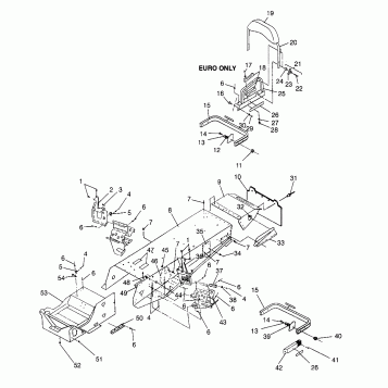 TUNNEL 500 CARB 0962764, 500 CARB SKS 0962564, EUROPEAN 500 CARB SKS E96256 (4931873187A005)