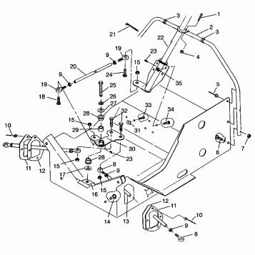 STEERING 500 CARB 0962764 (4931873187B004)
