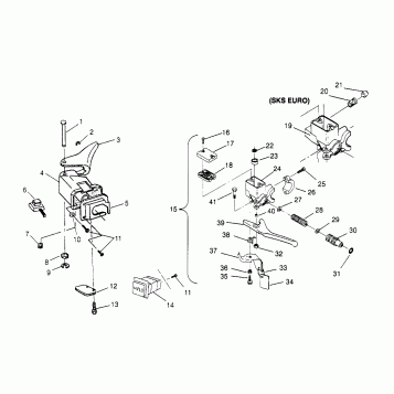 CONTROLS 500 CARB 0962764, 500 CARB SKS 0962564,  500 CARB SKS E962564 (EUR (4931873187B007)