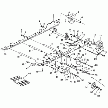 SUSPENSION 500 CARB 0962764 (4931873187B013)