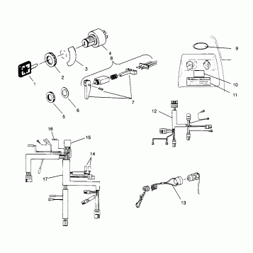 IGNITION and WIRE HARNESS XLT TOURING 0963357 and EUROPEAN XLT TOURING E963 (4931923192A010)