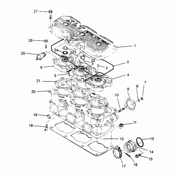CYLINDER XLT TOURING 0963357 and EUROPEAN XLT TOURING E963357 (4931923192C008)