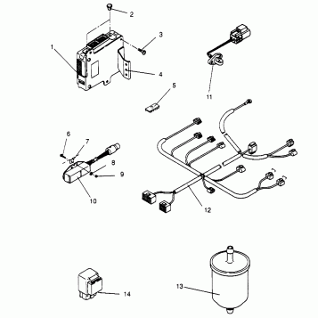 EFI PARTS 500 EFI SKS 0962574, 500 EFI RMK 0962974, and EUROPEAN 500 EFI SK (4931983198D003)