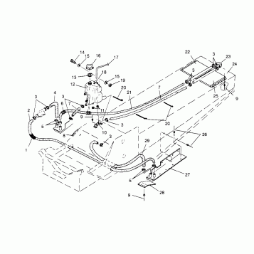 COOLING SYSTEM RXL 0966768 (4932033203B006)
