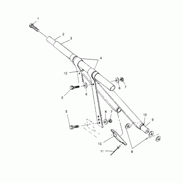 FRONT TORQUE ARM RXL 0966768 (4932033203B011)