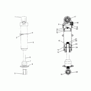 FOX SHOCK - IFS RXL 0966768 (4932033203D002)