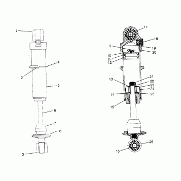 FOX SHOCK, GAS - FRONT TRACK RXL 0966768 (4932033203D003)