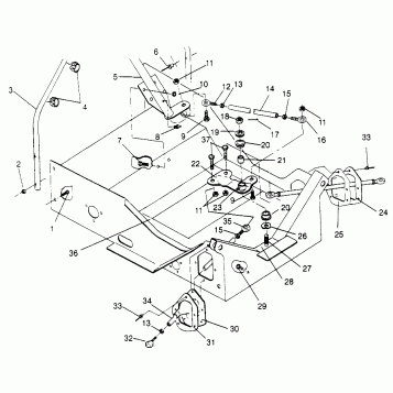 STEERING 600 XCR SP 0965677 and EUROPEAN 600 XCR SP E965677 (4932063206B007)
