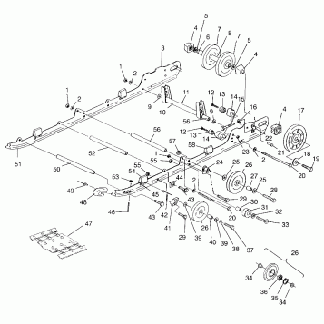 SUSPENSION 600 XCR SP 0965677 and EUROPEAN 600 XCR SP E965677 (4932063206B011)