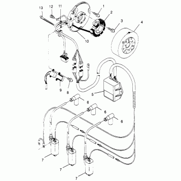 MAGNETO 600 XCR SP 0965677 and EUROPEAN 600 XCR SP E965677 (4932063206D002)
