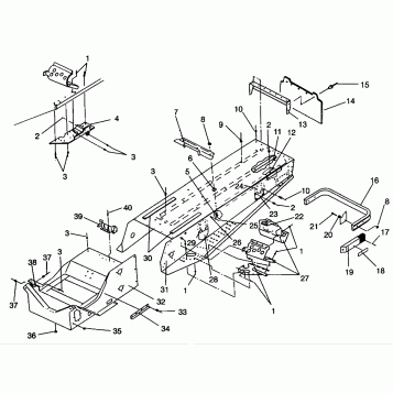 TUNNEL 440 XCR 0961660 (4932113211A005)