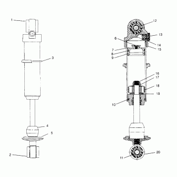 FOX SHOCK - IFS 440 XCR 0961660 (4932113211C006)
