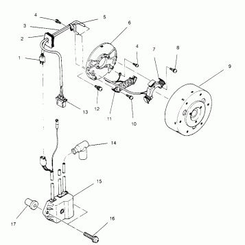 MAGNETO 440 XCR 0961660 (4932113211D002)