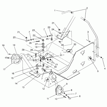 STEERING SUPER SPORT 0960743 (4932183218B004)