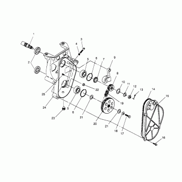 CHAINCASE SUPER SPORT 0960743 (4932183218B006)