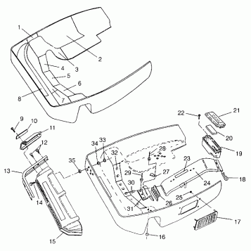 NOSEPAN SPORT 0960443, SPORT TOURING 0960243 and EUROPEAN SPORT TOURING E96 (4932223222A011)