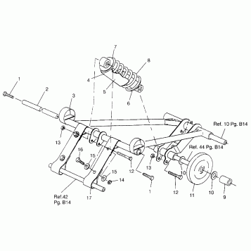 FRONT TORQUE ARM SPORT TOURING 0960243 and EUROPEAN SPORT TOURING E960243 (4932223222C001)