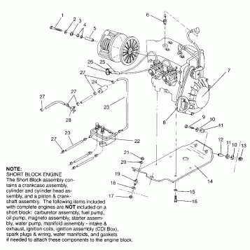 ENGINE MOUNTING SPORT 0960443, SPORT TOURING 0960243 and EUROPEAN SPORT TOU (4932223222C007)