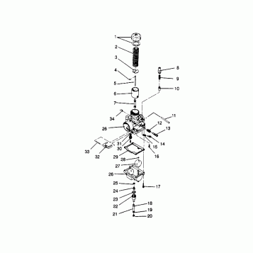 CARBURETOR SPORT 0960443, SPORT TOURING 0960243  and EUROPEAN SPORT TOURING (4932223222C014)