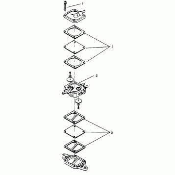FUEL PUMP SPORT 0960443, SPORT TOURING 0960243 and EUROPEAN SPORT TOURING E (4932223222D001)
