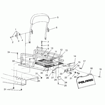 CARGO RACK TRAN SPORT 0960143 (4932273227A007)