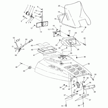 HOOD TRAN SPORT 0960143 and EURO TRAN SPORT E960143 (4932273227A011)