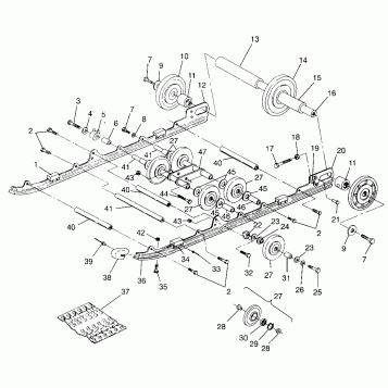 SUSPENSION TRAN SPORT 0960143 and EURO TRAN SPORT E960143 (4932273227B010)