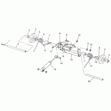 REAR TORQUE ARM TRAN SPORT 0960143 and EURO TRAN SPORT E960143 (4932273227B013)