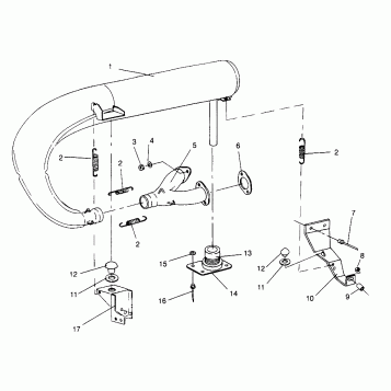 EXHAUST SYSTEM TRAN SPORT 0960143 and  EURO TRAN SPORT E960143 (4932273227C003)