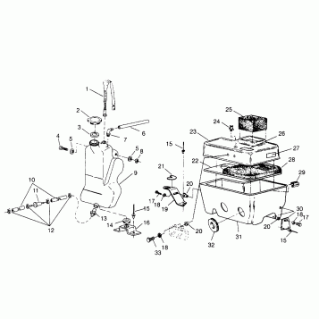 OIL TANK / AIR BOX TRAN SPORT 0960143 and  EURO TRAN SPORT E960143 (4932273227C004)
