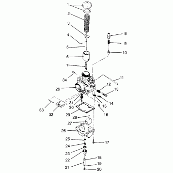CARBURETOR TRAN SPORT 0960143 and  EURO TRAN SPORT E960143 (4932273227C008)