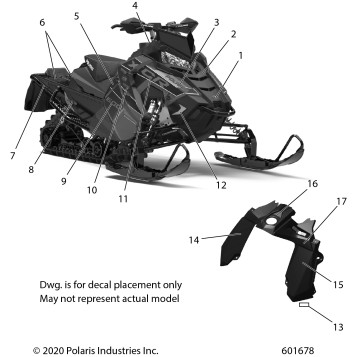 BODY, DECAL, BLACK SIDE PANEL OPTION - S21EKL8RS (601678)