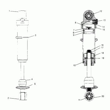 FOX SHOCK - IFS  440 XCR SP X951660 (4932833283C006)