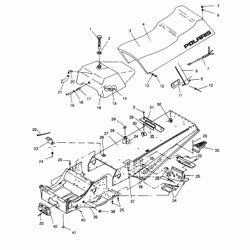 TUNNEL and SEAT LITE GT 0963133 and EUROPEAN LITE GT E963133 (4933083308A005)