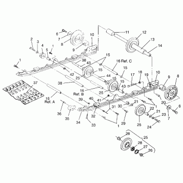 SUSPENSION LITE GT 0963133 and EUROPEAN LITE GT E963133 (4933083308B007)