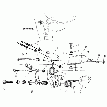 BRAKE LITE GT 0963133 and EUROPEAN LITE GT E963133 (4933083308C002)