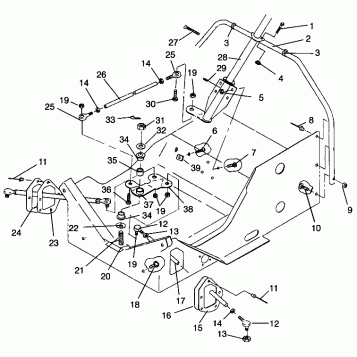 STEERING CLASSIC TOURING 0963365 and EUROPEAN CLASSIC TOURING E963365 (4933623362B005)