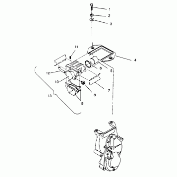 BRAKE CLASSIC TOURING 0963365 and EUROPEAN CLASSIC TOURING E963365 (4933623362B008)