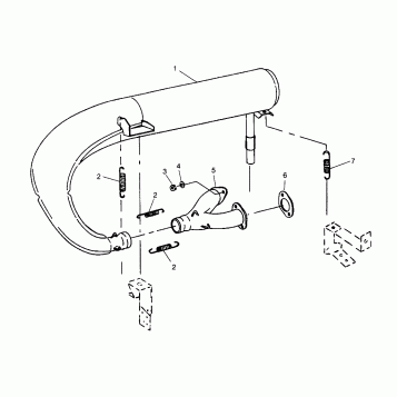 EXHAUST SYSTEM CLASSIC TOURING 0963365 and EUROPEAN CLASSIC TOURING E963365 (4933623362C006)