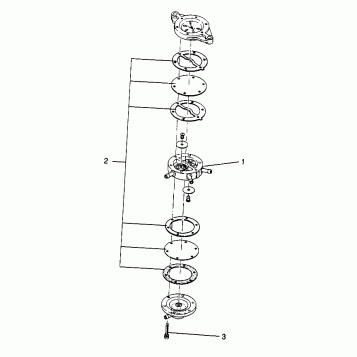 FUEL PUMP CLASSIC TOURING 0963365 and EUROPEAN CLASSIC TOURING E963365 (4933623362C013)
