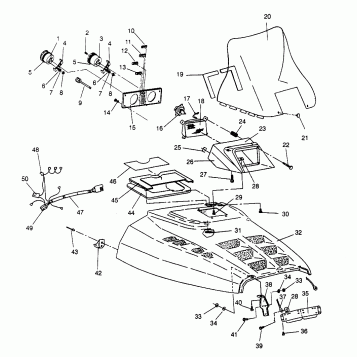 HOOD XLT 0966756 (4933823382A010)