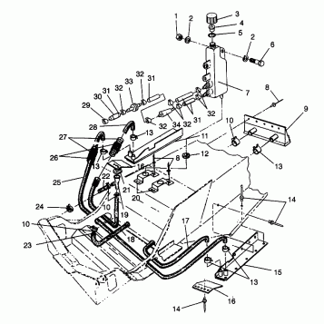 COOLING SYSTEM XLT 0966756 (4933823382B006)