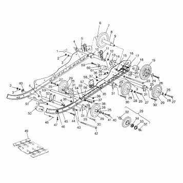 SUSPENSION XLT 0966756 (4933823382B010)
