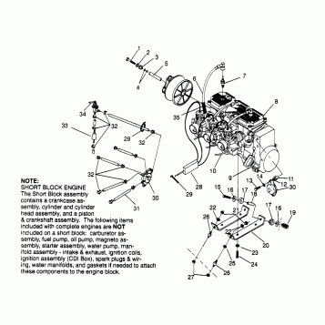 ENGINE MOUNTING XLT 0966756 (4933823382C002)