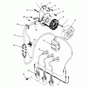 MAGNETO XLT 0966756 (4933823382C012)